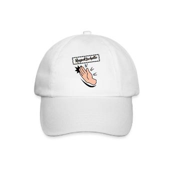lustig geschenkidee weihnachten geburtstag - Baseballkappe - Weiß/Weiß - Vorne