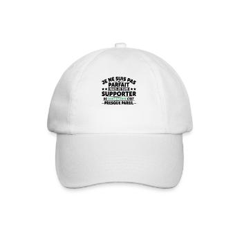 Supporter De Saint Étienne - Casquette classique - blanc/blanc - Devant