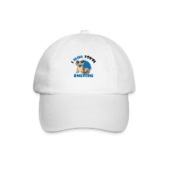 Herpetology Skink Lizard Wildlife Reptile - Baseball Cap - white/white - Front