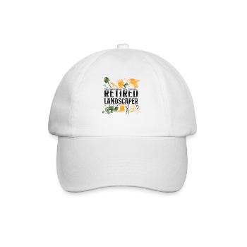 Landscaper Landscaping Landscape - Baseball Cap - white/white - Front