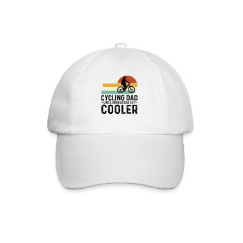 I'm A Cycling Dad... - Baseball Cap - white/white - Front