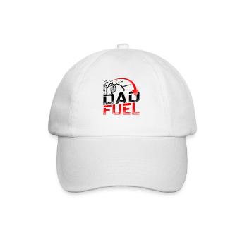 Papa Père Papa Fête des Pères - Casquette classique - blanc/blanc - Devant