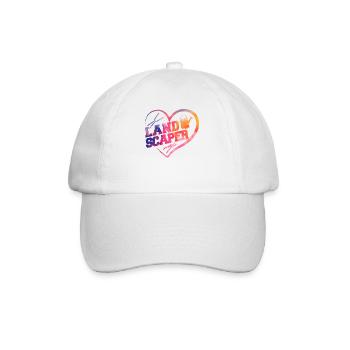 Landscaper Landscaping Landscape - Baseball Cap - white/white - Front