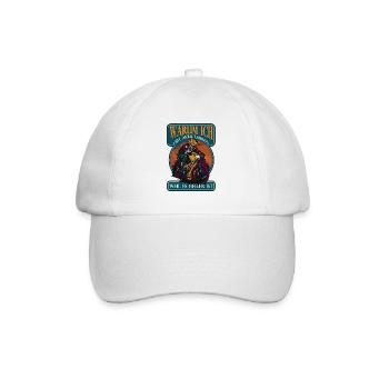 Why I ride with battery Pedelec E-Bike - Baseball Cap - white/white - Front
