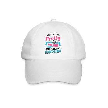 canoë canoë fille Appelez-moi simplement - Casquette classique - blanc/blanc - Devant
