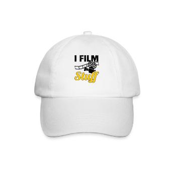 Réalisateur Cinéaste Long métrage - Casquette classique - blanc/blanc - Devant