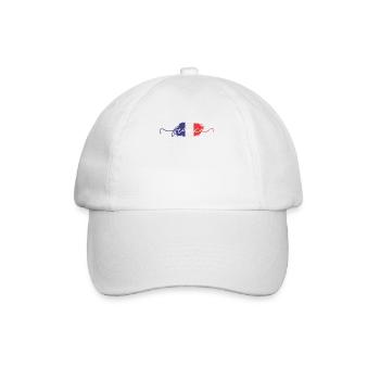 Paris - Baseballkappe - Weiß/Weiß - Vorne