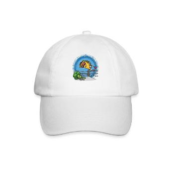 Taco Wrestling Mexikanischer Ringer Cinco De Mayo - Baseballkappe - Weiß/Weiß - Vorne