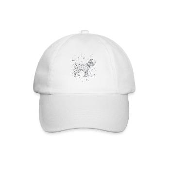 Constellation Dog Mâle Quadrupède Wauwau Chien - Casquette classique - blanc/blanc - Devant