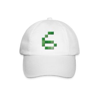 6. Geburtstag Gamer - Baseballkappe - Weiß/Weiß - Vorne