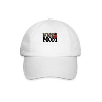 Cadeau de maman de boxe Maman de boxe fière de Boxer Mama - Casquette classique - blanc/blanc - Devant
