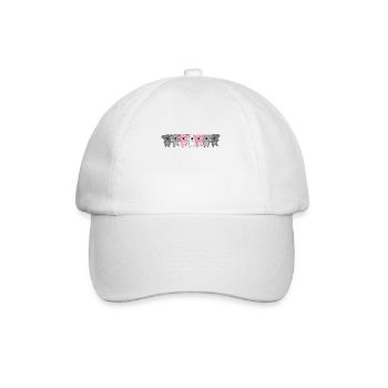 Demigirl Flag Pride LGBTQ Cute Koala - Baseball Cap - white/white - Front