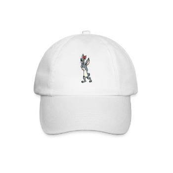 Lapin lanceur de hache - Lancer de hache - Casquette classique - blanc/blanc - Devant