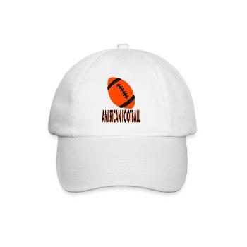 Les joueurs de football américain jouent des joueurs de football américain - Casquette classique - blanc/blanc - Devant