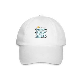 Meteorologist Weather Forecast - Baseball Cap - white/white - Front