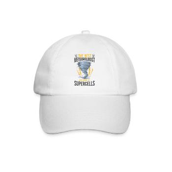 Meteorologist Weather Forecast - Baseball Cap - white/white - Front
