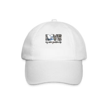 Meilleure natation Grand-mère Grand-mère Nageuse Grand-mère Natation Grand-mère - Casquette classique - blanc/blanc - Devant