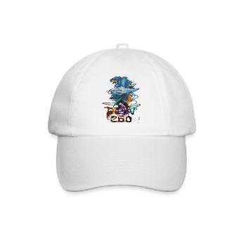 Graffiti art graffiti style graffiti Splash - Baseball Cap - white/white - Front
