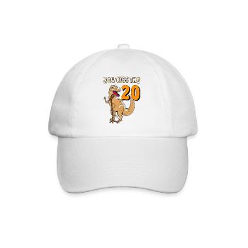 NOW KISS THE 20 - Baseball Cap - white/white - Front