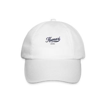 Retro Ghana Stadt - Vintage Kumasi - Baseballkappe - Weiß/Weiß - Vorne