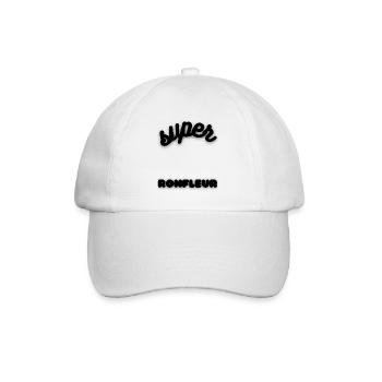 super ronfleur cadeau homme ami expression humour - Casquette classique - blanc/blanc - Devant