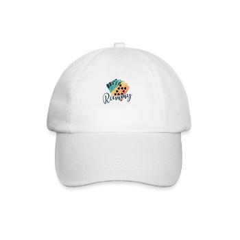 Rummy Hobby Card Game Romme Playing Cards - Baseball Cap - white/white - Front