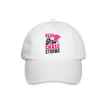 Storm Chaser Hurricane Meteorology - Baseballkappe - Weiß/Weiß - Vorne