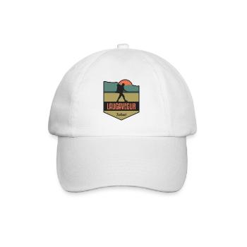 Laugavegur - Islande - Casquette classique - blanc/blanc - Devant