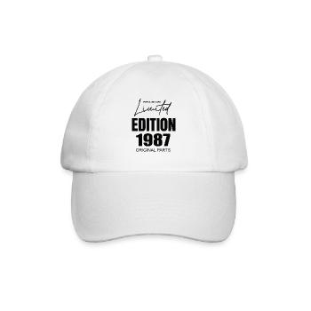 Limited Edition 1987 - Baseballkappe - Weiß/Weiß - Vorne