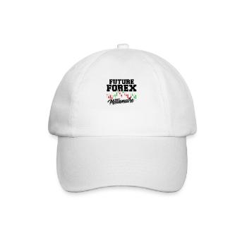Futur millionnaire Forex - carrière - Casquette classique - blanc/blanc - Devant