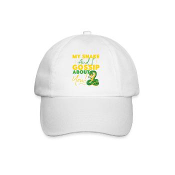 Serpent Serpent Mon Serpent Et Moi - Casquette classique - blanc/blanc - Devant