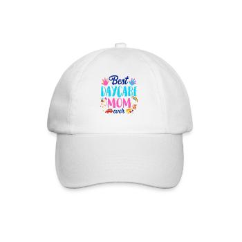 Childcare Daycare Provider Teacher - Baseball Cap - white/white - Front
