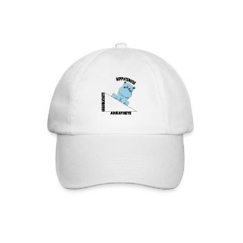 Math Hippotenuse Fonction angulaire Hypoténuse Hippone - Casquette classique - blanc/blanc - Devant