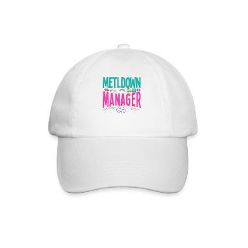 Childcare Daycare Provider Teacher - Baseball Cap - white/white - Front