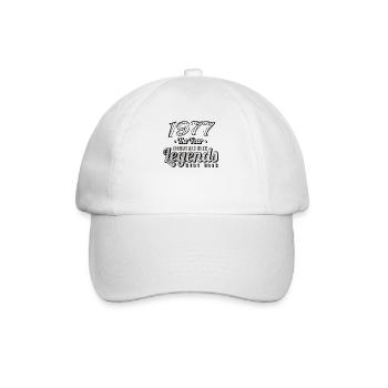 VTT-Mountainbiker 1977 Naissance Anniversaire VTT - Casquette classique - blanc/blanc - Devant