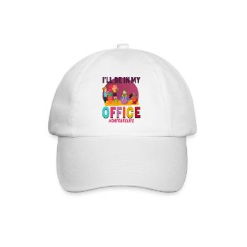 Childcare Daycare Provider Teacher - Baseball Cap - white/white - Front