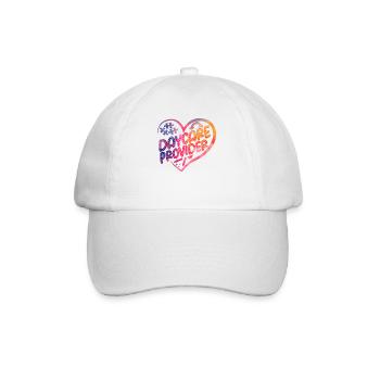 Childcare Daycare Provider Teacher - Baseball Cap - white/white - Front