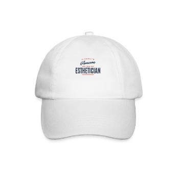 Esthéticienne Profession Emploi Travailleur d’anniversaire - Casquette classique - blanc/blanc - Devant