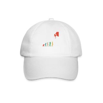 Climbing Mountaineering Bouldering Mountaineers Outdoor - Baseball Cap - white/white - Front
