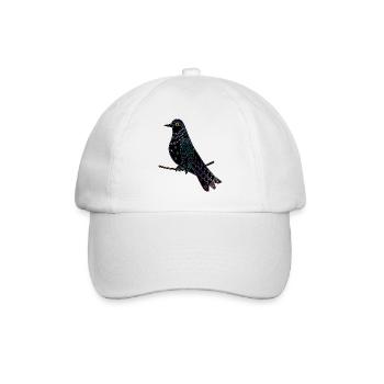 Oiseau - Casquette classique - blanc/blanc - Devant