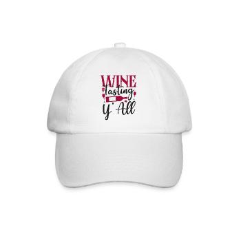 Sommelier Wine Drinking Tasting - Baseballkappe - Weiß/Weiß - Vorne