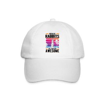 Lapin Cadeau Lapin Lapin Lapin - Casquette classique - blanc/blanc - Devant