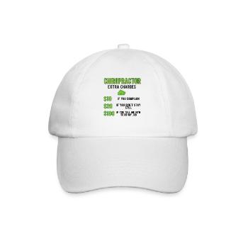 Chiropraticien Chiropratique Meilleur Chiropraticien - Casquette classique - blanc/blanc - Devant