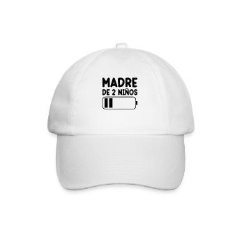 Maman De Deux Enfants - Casquette classique - blanc/blanc - Devant