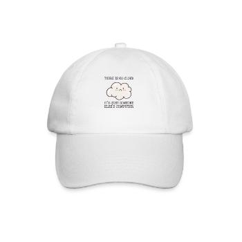 Il n’y a pas de nuage, c’est juste quelqu’un d’autre - Casquette classique - blanc/blanc - Devant