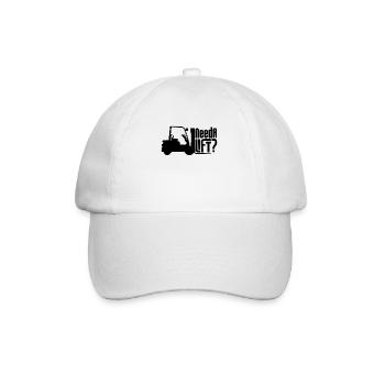 Chariot élévateur Entrepôt Conducteur de chariot élévateur Cool Cadeau - Casquette classique - blanc/blanc - Devant