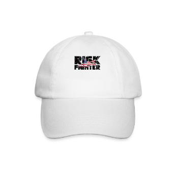 Jet Fighter Pilot Risk Fighter Aviation American - Baseball Cap - white/white - Front