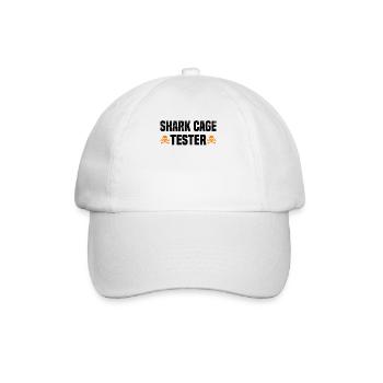 Amputated Invalid Prosthesis Handicap Wheelchair - Baseball Cap - white/white - Front