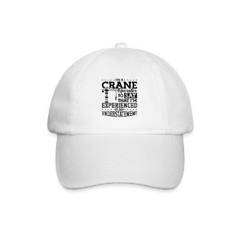 Grutier Ouvrier de la construction Grutier Idée cadeau - Casquette classique - blanc/blanc - Devant