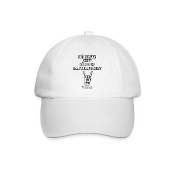 Heavy Metal Lauterfuchs - Baseballkappe - Weiß/Weiß - Vorne